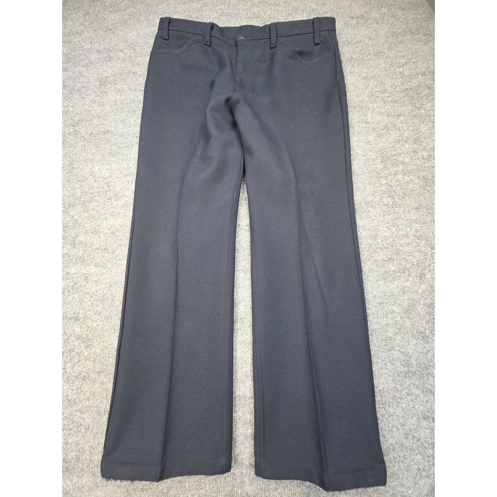 Vintage Levis 517 Mens Pants 38x30 (FITS 38x29)  Black Dacron Made USA